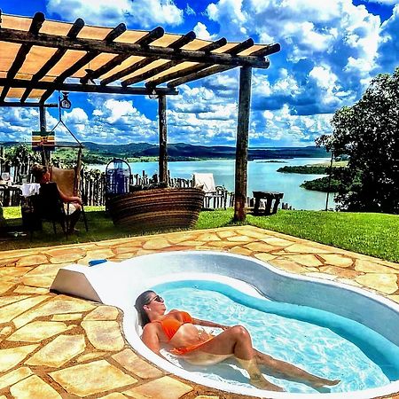 Chale Mirante, Piscina, Cachoeira, Lago E Vista Espetacular Alexania Екстер'єр фото