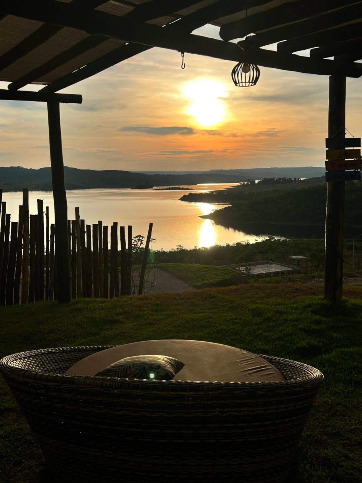 Chale Mirante, Piscina, Cachoeira, Lago E Vista Espetacular Alexania Екстер'єр фото
